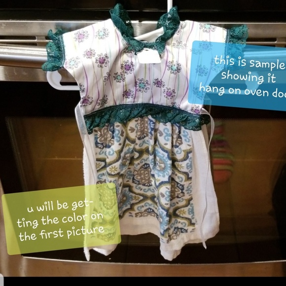 Homemade Dress Style Tea Towel Bundle (Gray-Blue) - Picture 7 of 8